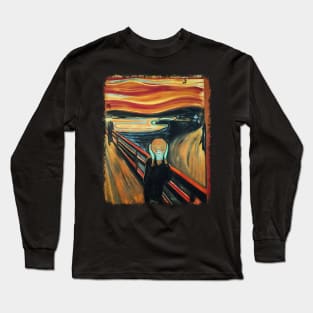 Covid Scream Long Sleeve T-Shirt